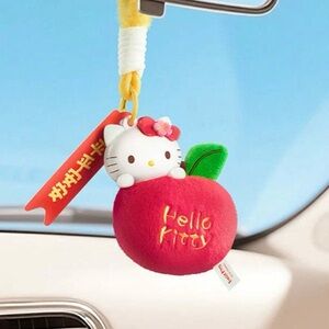Hello Kitty Chinese New Year Scented Plush Pendant - Apple